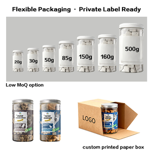 Großhandel Bio-Proteinreiche Haustier-Snacks Huhn Ente Rinderleber Krill Fleisch Hunde- & Katzen-Leckerlis Luftgetrocknet - Product Image 4