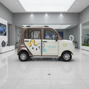 Düşük Hızlı Yeni Enerji Elektrikli Mini Araba Şehir İçi Ekonomik Küçük Moped Lityum Pil <span class=keywords><strong>2</strong></span> Kişilik Otomobil - Product Image 1