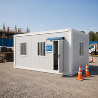 Maison conteneur pliable de 30 pieds, bâtiment modulaire préfabriqué pour bureau, clinique, salle de classe