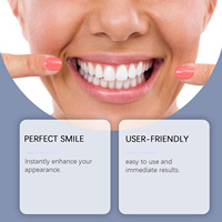 Bandes blanchissantes pour les dents en plastique confortables ORALHOE et appareils dentaires pour la modification des dents pour une utilisation à domicile, amélioration du sourire
