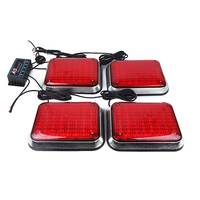 Lumière d'avertissement stroboscopique d'urgence pour corps extérieur, rouge, bleu, ambre, blanc, vert, 29a