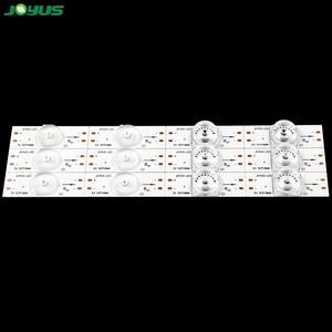 Réparation JY-621 rétro-éclairage TV Led <span class=keywords><strong>hdmi</strong></span> synchronisation à écran perle unique remplacement universel 6V OD20 lentille carrée un Module 50*18mm - Product Image 2