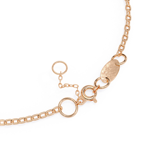 Elegantes Pulseras de Oro Rosa para Mujer, Diseño Minimalista, Acabado Brillante, Joyería Elegante para Uso Diario, Opción de Regalo - Product Image 1