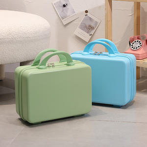 Beauty mini trousse <span class=keywords><strong>de</strong></span> <span class=keywords><strong>maquillage</strong></span> portable rétro 14 pouces boîte cadeau cosmétique <span class=keywords><strong>vide</strong></span> trousse <span class=keywords><strong>de</strong></span> <span class=keywords><strong>maquillage</strong></span> compacte valises pour filles - Product Image 4