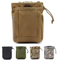 Pochette tactique de récupération Molle pour magazines, accessoires de chasse, airsoft, armes à feu et articles divers, sac de rangement portable pour munitions
