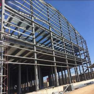 Bâtiment d'entrepôt et d'atelier en acier préfabriqué, structure en acier préfabriquée personnalisable, entrepôt préfabriqué - Product Image 2