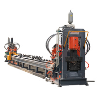 Machine de découpe et de poinçonnage hydraulique CNC Sunshine pour profilés d'angle modèle YJX1010 à haute productivité