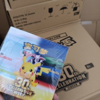 PY Authentic Pokemond Collection TCG Simplified Chinese PTcg 30th Celebration Booster Box Card Set Factory Sealed Full Case