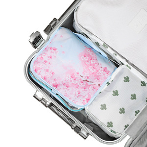 Sac de rangement cosmétique de voyage, organiseur de maquillage portable, trousse de toilette multifonctionnelle pour voyage avec crochets - Product Image 5