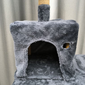 Grosir perlengkapan hewan peliharaan kualitas tinggi bingkai panjat kucing papan garuk pohon kucing - Product Image 4