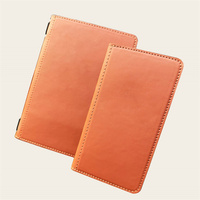Porte-Comptes en Cuir Véritable Personnalisé avec Logo, Fait Main, Portable, Luxe Moderne, pour Restaurant, Porte-Extrait de Compte Personnalisé