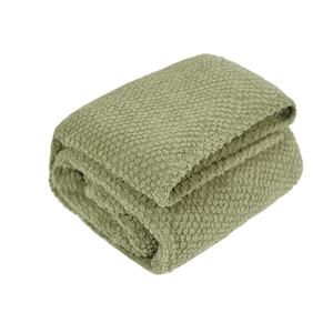 ผ้าห่มขนแกะ100% ผ้าโพลีเอสเตอร์นุ่มอุ่นเป็นมิตรต่อสิ่งแวดล้อมป้องกันไรฝุ่นผ้าแจ็คการ์ดสำหรับทุกฤดูกาลน้ำหนักเบา - Product Image 1