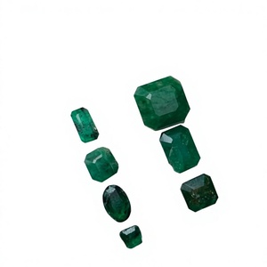 Lot de pierres précieuses brutes d'émeraude naturelle 5,90 carats, émeraude verte brute, pierres lâches pour la fabrication de bijoux, la pratique artisanale, vente en gros - Product Image 2