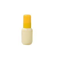 Flacon pompe en verre dépoli beige 100ml 120ml 200ml 300ml pour lotion, huile corporelle, sérum capillaire, nettoyant avec pompe distributrice