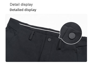 Autumn/<strong>Winter</strong> Casual <strong>Golf</strong> Style Men's <strong>Trousers</strong> Outdoor Running Pants Pockets Belt Loops Breathable High Elasticity Polyester Mid - Product Image 5