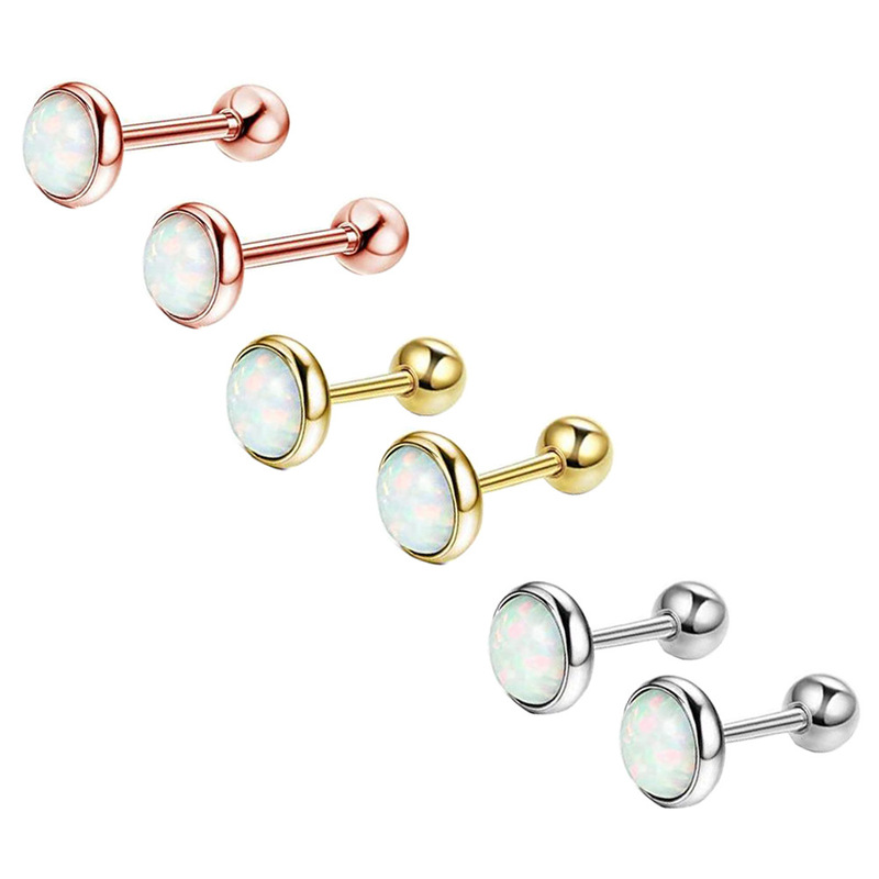 S925 Sterling silver personality fashion earrings
