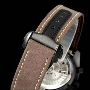 นาฬิกากลไกสำหรับผู้ชายหรูหราระดับไฮเอนด์ขายดีใน2025นาฬิกากลไกแบบวินเทจสายหนัง - Product Image 2