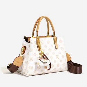 2025 Women's Elegant All-Season High-Grade Genuine Leather Casual Tote Waterproof Zipper Closure New Style Niche <b>Shoulder</b> Bag - Product Image 2