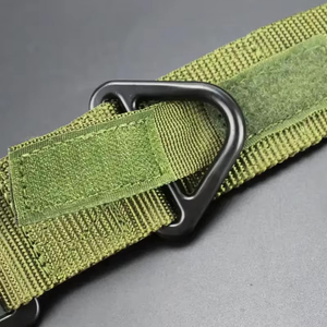 BA-05เข็มขัดไนลอนยุทธวิธี900D สำหรับการฝึกอุปกรณ์ CS กลางแจ้งเข็มขัดเอาตัวรอดสีทึบหมอกเงา - Product Image 2