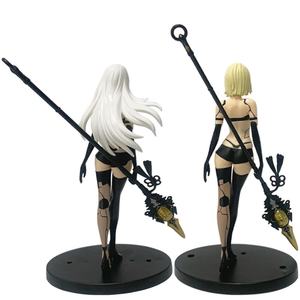 Figurines de manga NieR Automata debout de 18 cm, statues de dessins animés, 2B cheveux longs et courts, filles sexy, figurine en PVC, figurine d'anime, jouets cadeaux - Product Image 4