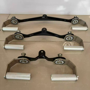 Accessoire de câble en acier robuste pour la gym, poignée magnétique réglable pour tractions dorsales, poignées de barre magnétiques pour l'haltérophilie - Product Image 2