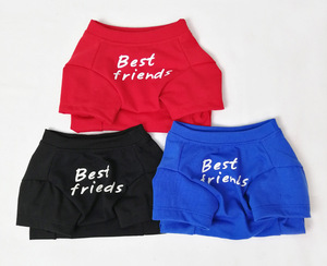 Benutzer definierte Haustier bekleidung Mode Lustige Kleidung Großhandel Luxus Große Große Tier Niedliche T-Shirt Frühling Sommer Designer Hunde kleidung - Product Image 6