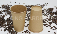 Gobelets en papier écologiques à paroi simple, jetables, de qualité alimentaire, taille personnalisée, imprimés, pour café, thé, boissons chaudes