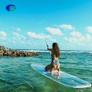 Flotante Touring Rowing Race Viajar Transparente <span class=keywords><strong>Surf</strong></span> Pesca Windsurf Stand up Board sup Paddle - Product Image 2