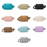 Trendy Outdoor Waterdichte Nylon Riem Tas Unisex Mini Designer Mode Fanny Pack Groothandel Luxe Reizen Custom Logo Heuptas