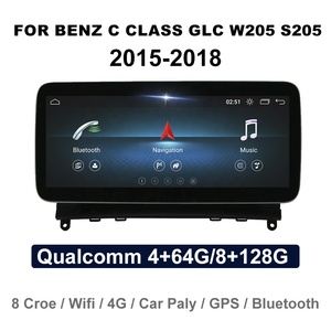 Android Car Radio Auto Electronics Carplay Navigation Car Screen Stereo pour <span class=keywords><strong>Mercedes</strong></span> Benz C GLC Class W205 S205 2015-2018 - Product Image 4
