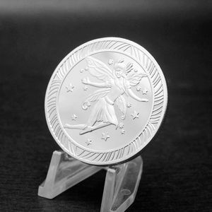 Nouvelle pièce d'or Twinkle the Tooth Fairy un cadeau de la fée des dents Lucky Silver Coin - Product Image 5