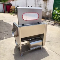 Automatische groentewas- en schilmachine voor wortels, cassave en fruit - Hoge efficiëntie, voedselveilige roestvrij staal
