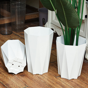 Pot de <span class=keywords><strong>fleurs</strong></span> en résine <span class=keywords><strong>plastique</strong></span> verte moderne extra-large et épaissi <span class=keywords><strong>pour</strong></span> balcon et salon, <span class=keywords><strong>pour</strong></span> plantes vertes et <span class=keywords><strong>fleurs</strong></span> - Product Image 1