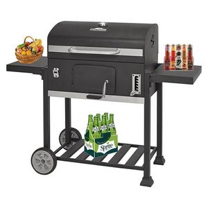 Griglia a Carbone XXL Grande e Resistente con Certificazioni CE/DGCCRE/LFGB, Barbecue con Griglia a Carbone e Piastra Rotonda per <span class=keywords><strong>Pizza</strong></span> - Product Image 1