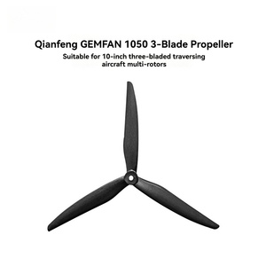 Hélice Gemfan originale à 3 pales en fibre de verre et nylon 1050, pour rotation avant et arrière, 10 pouces, pour multirotor à trois pales - Product Image 3
