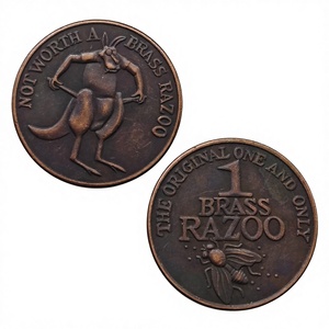 Satu Koin Mitos Australia Brass Razoo L-425 Koin Peringatan Bergaya Antik, Hadiah, Dekorasi Rumah - Product Image 3