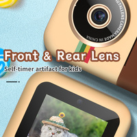 Appareil photo numérique pour enfants, impression instantanée, imprimante photo thermique, écran IPS HD 2,4 pouces, appareil photo jouet pour garçons et filles
