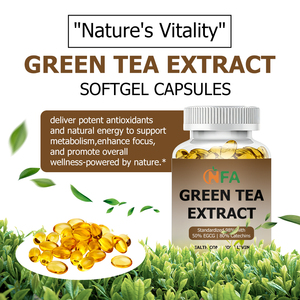 Hot Selling Green Tea Capsules Promotes Metabolic Function Encourages Mental Clarity Contains Green Tea Extract - Product Image 4