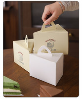 Boîtes à gâteau triangulaires, boîte individuelle pour cheesecake, boîtes à pâtisserie jetables pour dessert, mousse, tiramisu