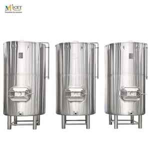 MICET 800L Tanque de fermentación de elaboración de sake japonés con diseño personalizable Tapa extraíble y componentes de núcleo Bomba y motor - Product Image 1