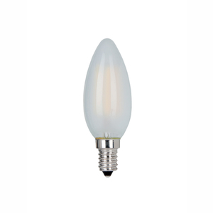 Lampadina OLIVE C37 in Vetro Satinato 4W 450LM 2700K - Product Image 1