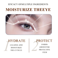 Masque pour les yeux personnalisé avec logo, patch au collagène, gel hydratant rafraîchissant pour le sommeil, traitement relaxant pour les yeux, masque en gel pour le contour des yeux, acide hyaluronique
