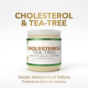 Crème revitalisante sans rinçage à l'huile d'arbre à thé, lissante, à la kératine et végane bio pour réparer et revitaliser les cheveux abîmés - Product Image 4