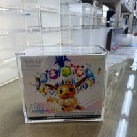 Vitrine en acrylique anti-UV 99% pour ETB Booster Box 151 Mega Charizard UPC Bundle Booster Display, étuis pour cartes japonaises Lorcana petites et grandes