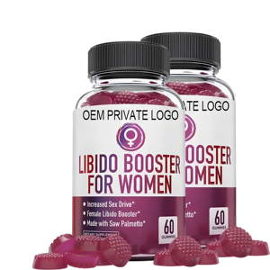 Gommes d'amélioration de la <span class=keywords><strong>libido</strong></span> aux herbes pour femmes avec marque privée extrait de palmier nain - Product Image 1