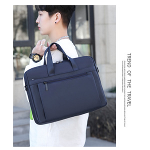 Lightweight Waterproof Oxford <b>Laptop</b> Bag Business Crossbody Anti Theft <b>14</b> <b>Inch</b> Nylon Tote Shoulder Men Women Slim <b>Laptop</b> Bag - Product Image 6