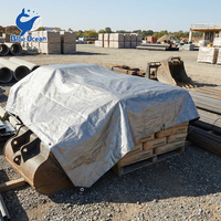 Bâche en PE robuste Harbor Freight 200/250 g/m², bâche imperméable en polyéthylène pour camion, bateau, camping