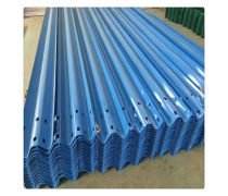 Autoroute route rurale Double vague garde-corps panneau ondulé produit d'avertissement de trafic pour l'isolation routière - Product Image 4