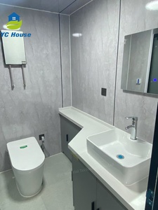 Chất lượng cao sang trọng hiện đại mô-đun di động táo cabin lớn cắm trại nhà khách sạn container nhà prefab không gian Viên Nang Nhà 8.5m - Product Image 4