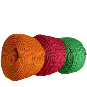 Polypropylene PP Danline 3 /4 Strands Twisted PP <b>Floating</b> Rope for <b>Fishing</b> Net pp Rope - Product Image 1